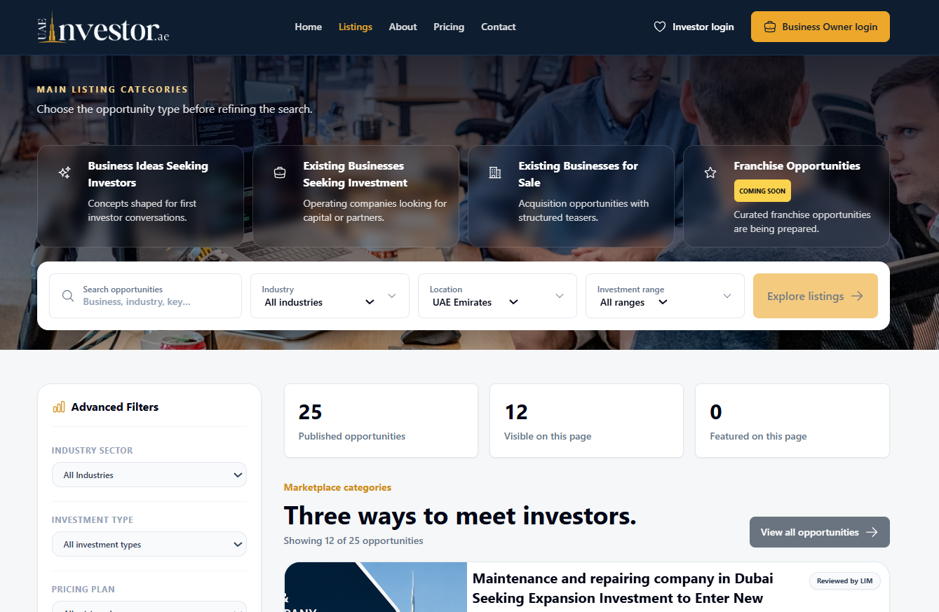 Business consultancy — growth